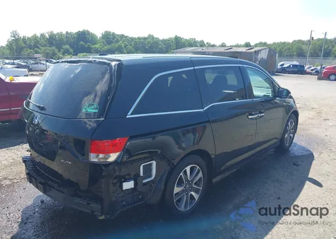 2015 Honda Odyssey Touring/Touring Elite из США, поврежденный, VIN 5FNRL5H96FB105859